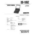 SONY DD10BZ Service Manual cover photo
