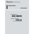 PIONEER AVIC-90DVD Owner's Manual cover photo