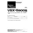 PIONEER VSX-5900S Service Manual cover photo