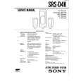 SONY SRSD4K Service Manual cover photo