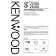 KENWOOD KRV7060 Owner's Manual cover photo