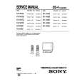 SONY KV14V5A Service Manual cover photo