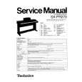 TECHNICS SX-PR270 Service Manual cover photo