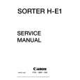 CANON HE1 Service Manual cover photo
