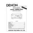 DENON UDRA-F07 Service Manual cover photo