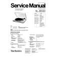TECHNICS SLBD22 Service Manual cover photo