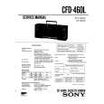 SONY CFD460L Service Manual cover photo