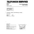 TELEFUNKEN SUPERTRAVELLER Service Manual cover photo