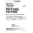 PIONEER PDF1005 Service Manual cover photo