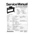 TECHNICS SX-PX33V Service Manual cover photo