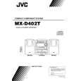 JVC CA-D402T Owner's Manual cover photo