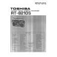 TOSHIBA RT8210S Service Manual cover photo