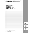 PIONEER DVJ-X1/TL Owner's Manual cover photo