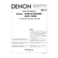 DENON AVC-1890 Service Manual cover photo