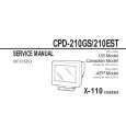 SONY CPD210GS 1 Service Manual cover photo