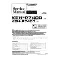 PIONEER KEHP7400 Service Manual cover photo