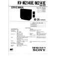 SONY KVM2140E Service Manual cover photo