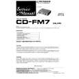 PIONEER CDFM7 Service Manual cover photo