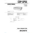 SONY CDPSP55 Service Manual cover photo