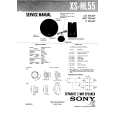 SONY XSHL55 Service Manual cover photo