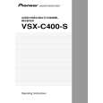 PIONEER VSX-C400-S/MLXU Owner's Manual cover photo