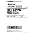 PIONEER DEH-P2650 Service Manual cover photo