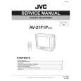 JVC AV21F1P Service Manual cover photo