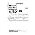 PIONEER VSX536S Service Manual cover photo