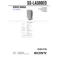 SONY SSLA300ED Service Manual cover photo