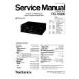 TECHNICS RS-X888 Service Manual cover photo