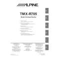 ALPINE TMX-R705 Owner's Manual cover photo