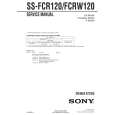 SONY SSRFCR120 Service Manual cover photo