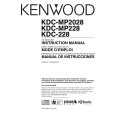 KENWOOD KDCMP2028 Owner's Manual cover photo