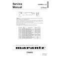 MARANTZ CD4000K4G Service Manual cover photo