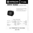 HITACHI P52A Service Manual cover photo