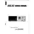 AKAI HX-M33 Service Manual cover photo