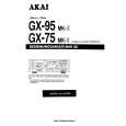 AKAI GX-75MKII Owner's Manual cover photo