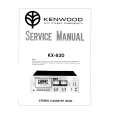 KENWOOD KX-1030 Service Manual cover photo