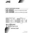 JVC UX-GD6SUW Owner's Manual cover photo