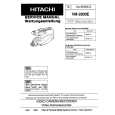 HITACHI VM2800E Service Manual cover photo