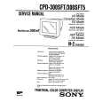 SONY CPD-300SFT Owner's Manual cover photo