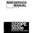NAD 3020E Service Manual cover photo