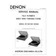 DENON DP-35F Service Manual cover photo