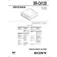 SONY XRC4120 Service Manual cover photo