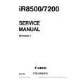 CANON IR7200 Service Manual cover photo