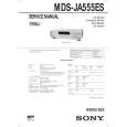 SONY MDSJA555ES Service Manual cover photo