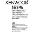 KENWOOD KDCCPS82 Owner's Manual cover photo