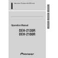 PIONEER DEH-2100R/X1B/EW Owner's Manual cover photo