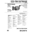 SONY CCDTR913E/TR950E Service Manual cover photo