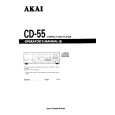 AKAI CD-55 Owner's Manual cover photo